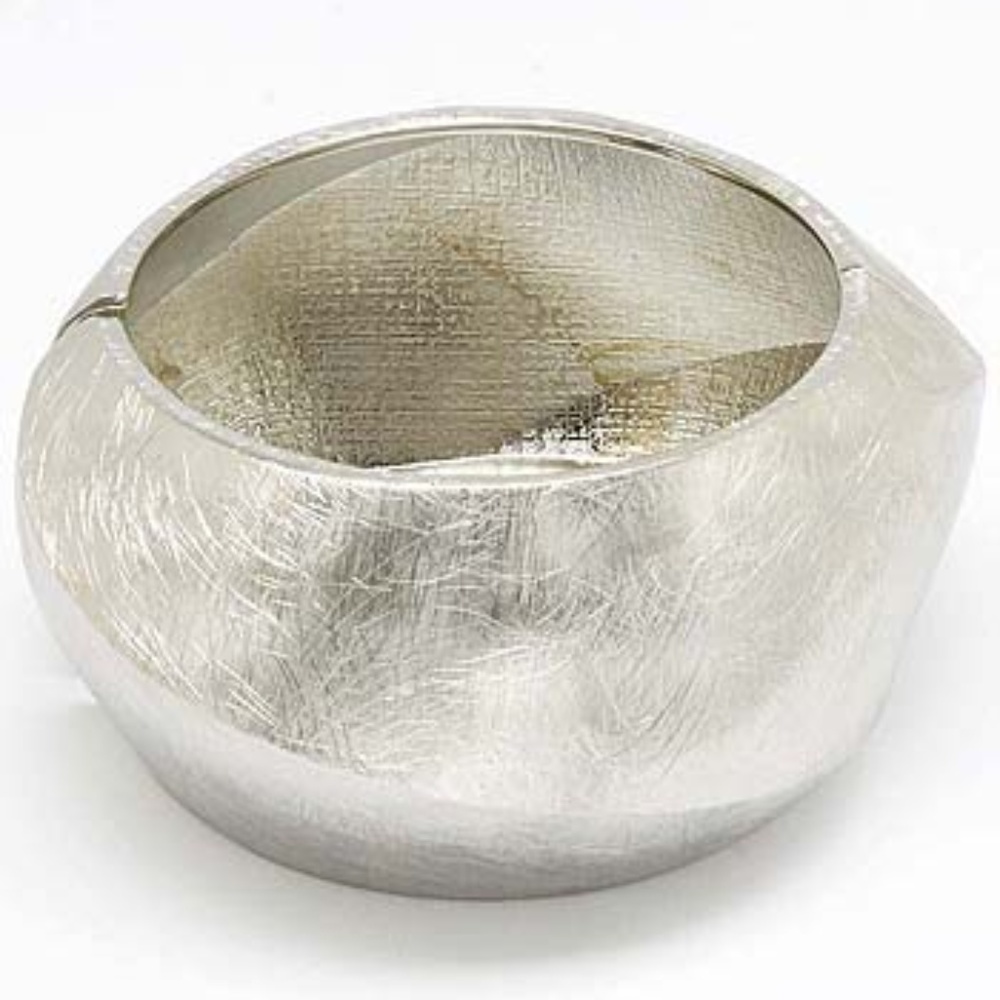 Brushed Metal Bangle
